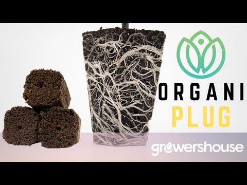 OrganiPlug Seed & Cutting Plugs - Pre-Filled Tray w/ 50 Plugs - Single, Case, and Pallet - Image 19