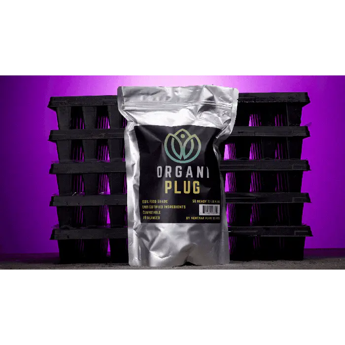 OrganiPlug Seed & Cutting Plugs - Pre-Filled Tray w/ 50 Tall Plugs - Single, Case, and Pallet - Image 23