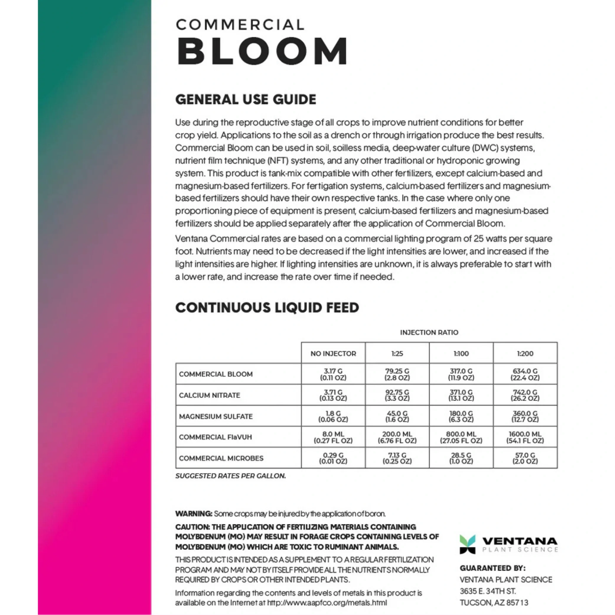Ventana Plant Science - Commercial Bloom (2-26-41) - Image 3