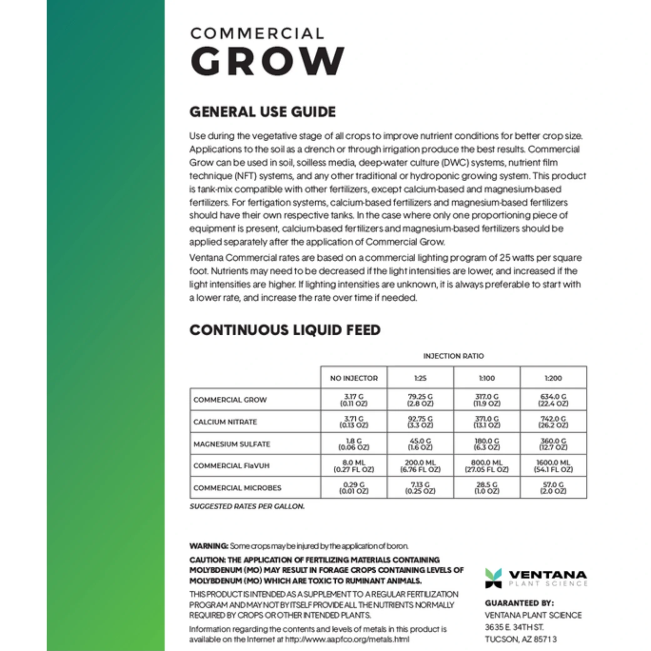 Ventana Plant Science - Commercial Grow (7-14-33) - Image 3